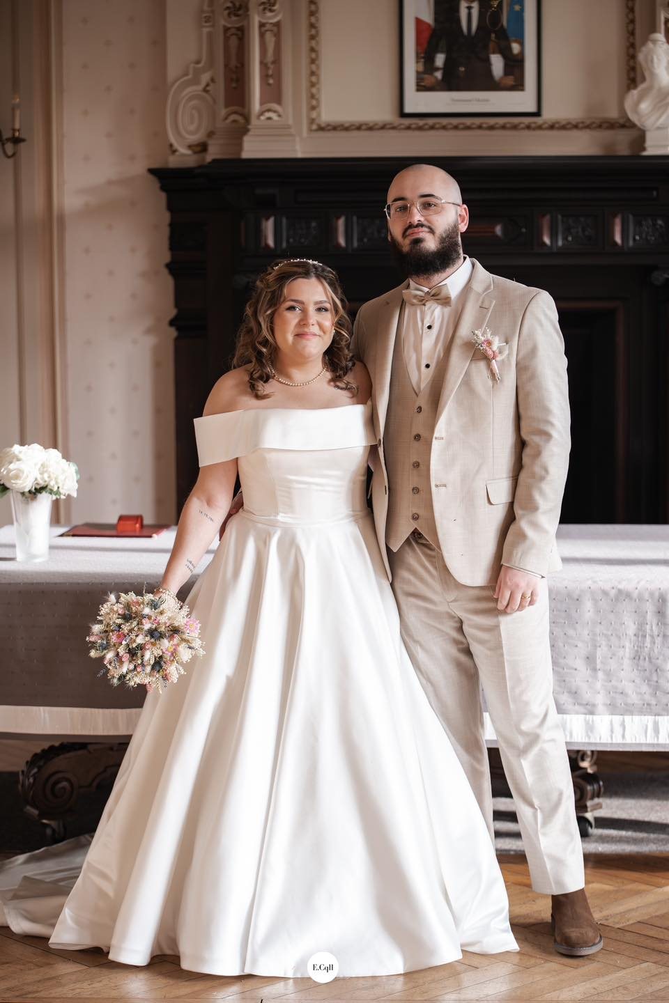 Photographie de mariage issue de la galerie E.CQLL