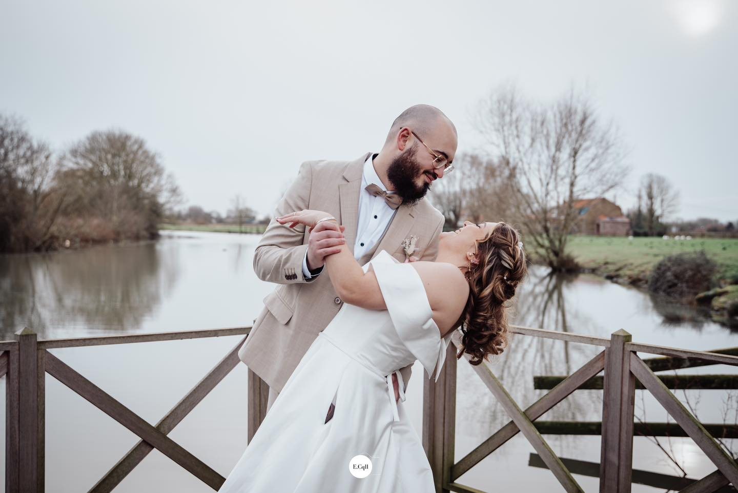 Photographie de mariage issue de la galerie E.CQLL